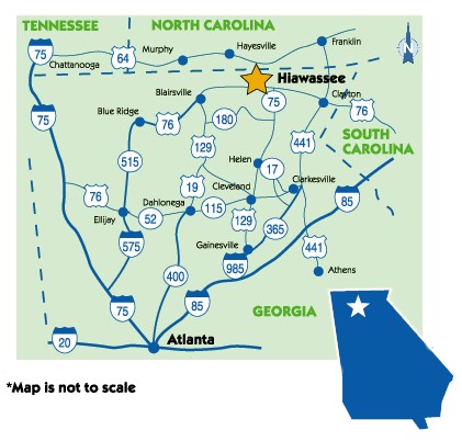 Hiawassee Map